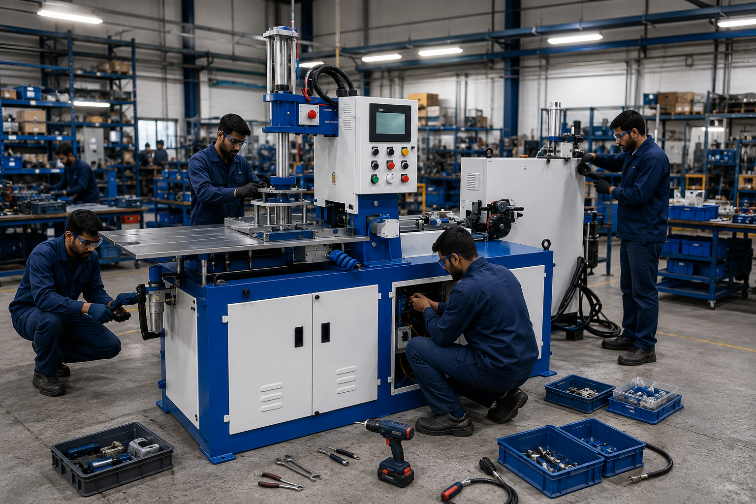 02 machine assembly