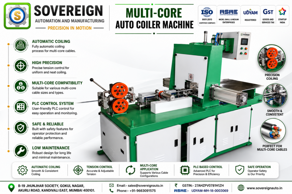 01 multi core auto coiler machine