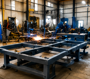 11 heavy fabrication setup